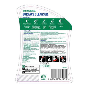 Dettol Antibacterial Surface Cleanser 750ml-11