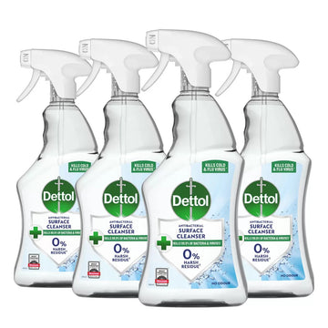 Dettol Antibacterial Surface Cleanser 750ml X 4