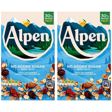 Alpen No Added Sugar Muesli 950g X 2