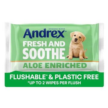 Andrex Fresh & Soothe Hygiene Wipes Moist Toilet Tissue 12 x 36 wipes-11