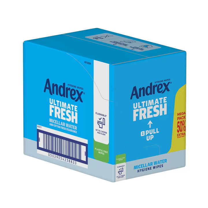 Andrex Ultimate Fresh Hygiene Flushable Wipes 10 × 56 Wipes-11