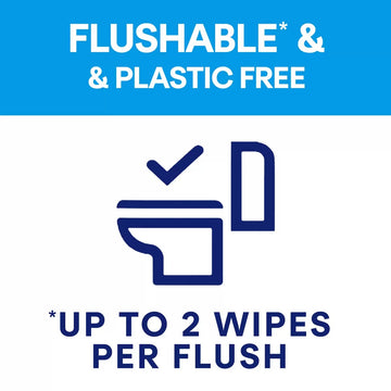 Andrex Ultimate Fresh Hygiene Flushable Wipes 10 × 56 Wipes-111