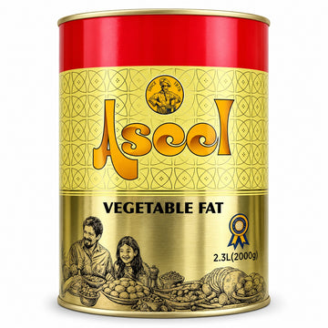 Aseel Pure Vegetable Ghee 2kg Tin
