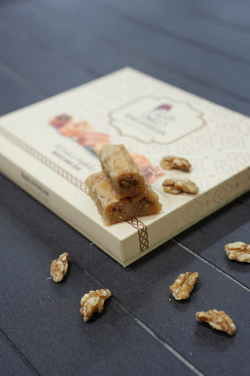 Baklavarian Mixed Baklava Assortment-370g-walnut-fingers