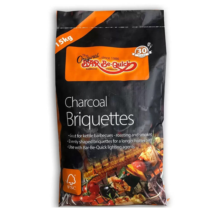 Bar-Be-Quick Charcoal Briquettes 15kg
