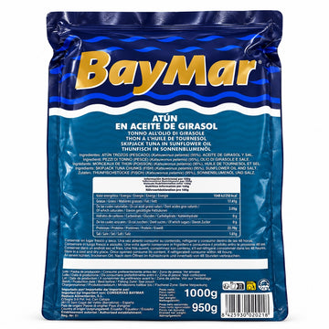 BayMar Skipjack Tuna Chunks in Sunflower Oil 1kg-1