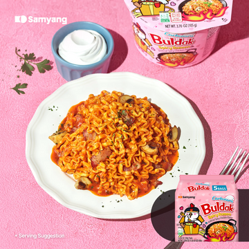 Buldak Spicy Chicken Ramen Carbonara Flavour Samyang 105g-1