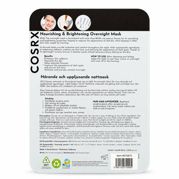COSRX Ultimate Nourishing Rice Overnight Spa Mask 2 x 60ml-1
