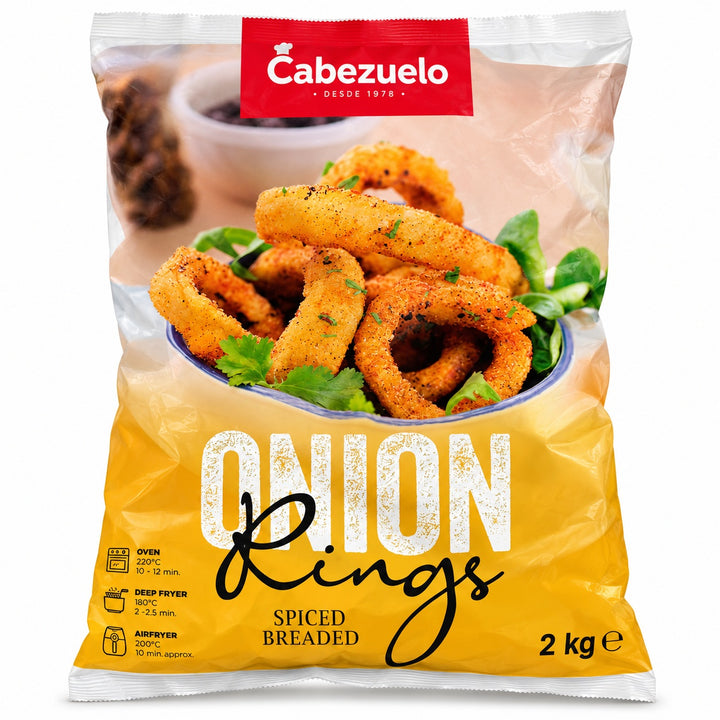 Cabezuelo Spiced Breaded Onion Rings 2kg