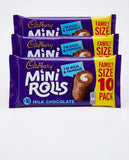 Cadbury Mini Rolls Milk Chocolate Family Size 30 Pack
