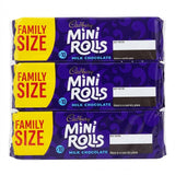 Cadbury Mini Rolls Milk Chocolate Family Size 30 Pack-