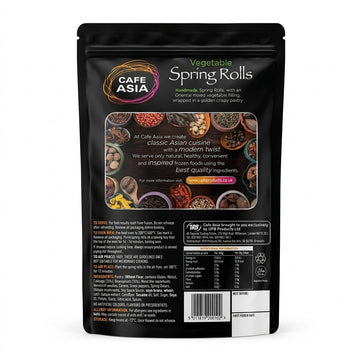 Cafe Asia Vegetable Spring Rolls – 30 Pieces 1.2kg-1