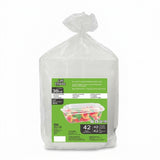 Cafe Express Plastic Containers & lids 42 Pack-1