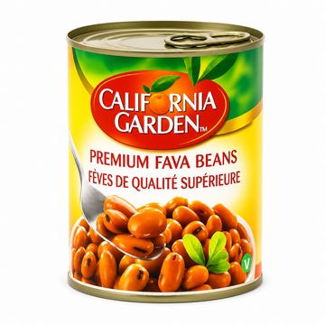 California Garden Premium Fava Beans 400g0