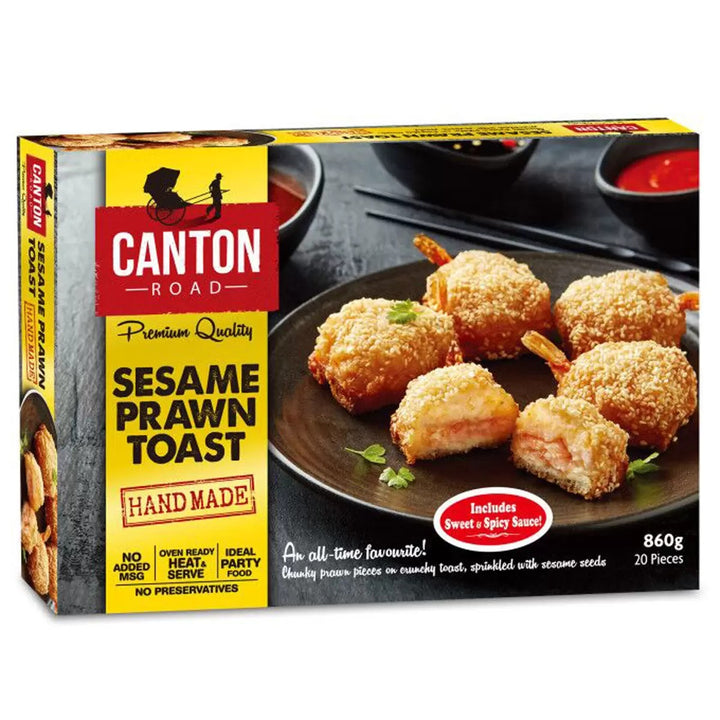 Canton Road Sesame Prawn Toast 860g