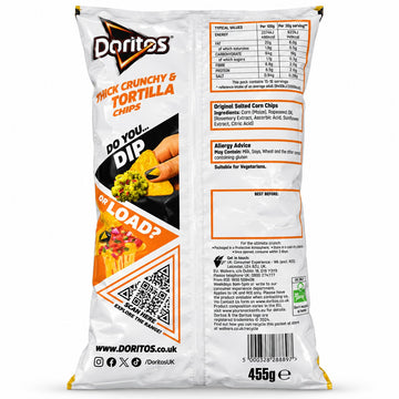Doritos Original Salted Corn Chips 455g-1