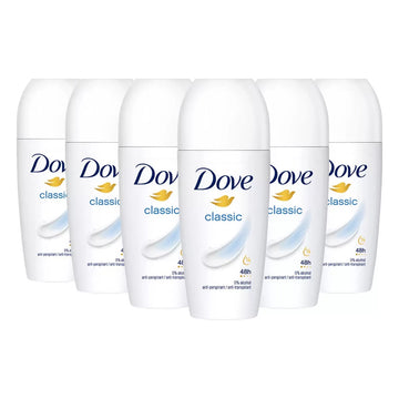 Dove Roll-On Deodorant 50ml X 6