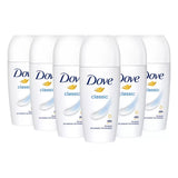 Dove Roll-On Deodorant 50ml X 6