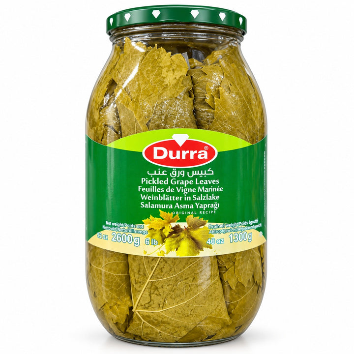 Durra Pickled Vine Leaves for stuffing 2600g
