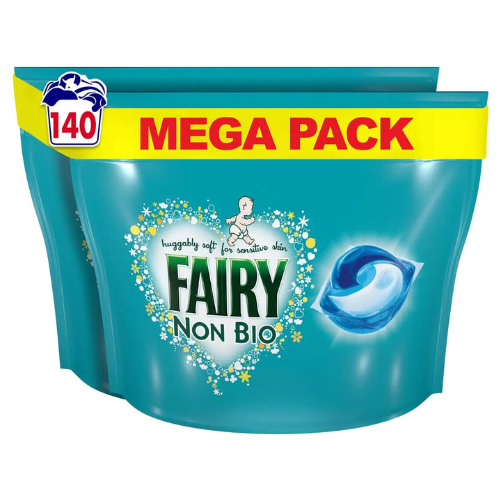 Fairy Non Bio Pods 140 Wash-1