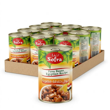 Fava Beans Egyptian Recipe Sofra 400g X 12