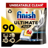 Finish Ultimate Plus All in One Lemon Sparkle 90 Pack-1