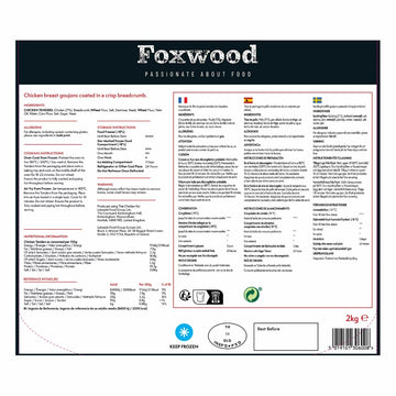 Foxwood Premium Chicken Tenders 2kg-1