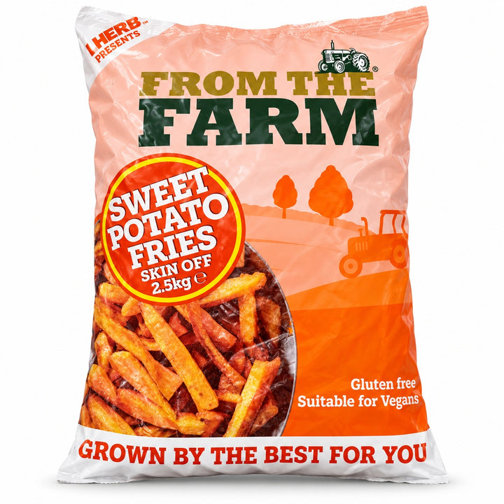 From The Farm Skin-On Sweet Potato Fries 2.5kg