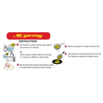 Indomie Mi Goreng Fried Instant Noodles