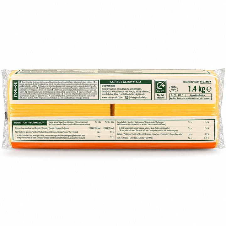 Kerrymaid Original Cheese Slices 112 Slices 1.4kg-1