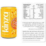 Kinza Orange 320ml-ingredients