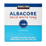 Kirkland Signature Albacore Solid White Tuna in Brine 198g X 8