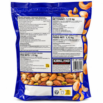 Kirkland Signature Extra Fancy Roasted & Salted Mixed Nuts 1.13kg-1