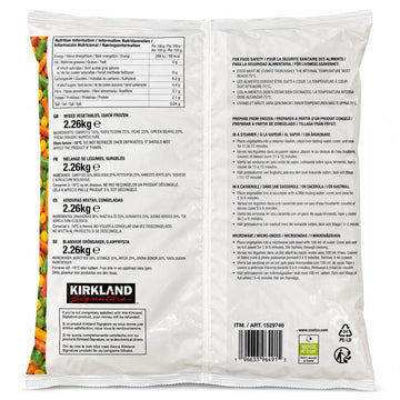 Kirkland Signature Organic Mixed Vegetables 2.26kg-1