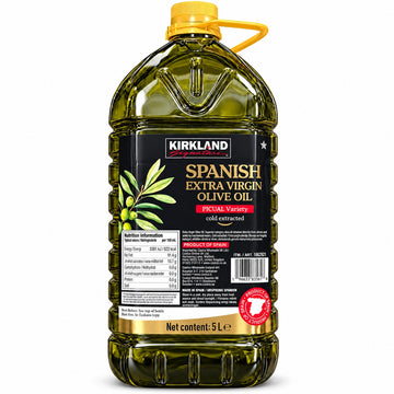 Kirkland Signature Spanish Extra Virgin Olive Oil Picual Variety 5L