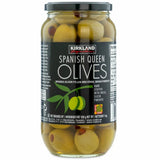 Kirkland Signature Spanish Queen Pimiento Stuffed Olives 595g