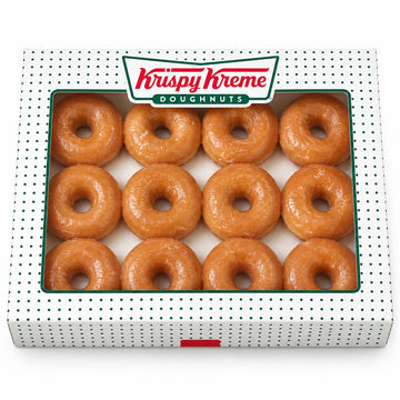 Krispy Kreme Original Glazed Doughnuts 12 Pack