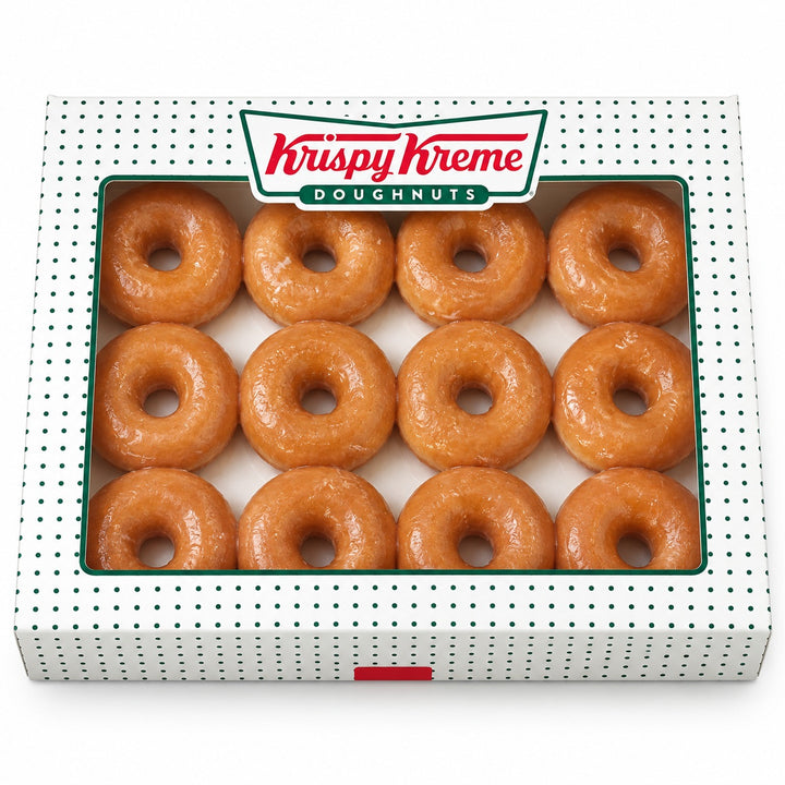 Krispy Kreme Original Glazed Doughnuts 12 Pack