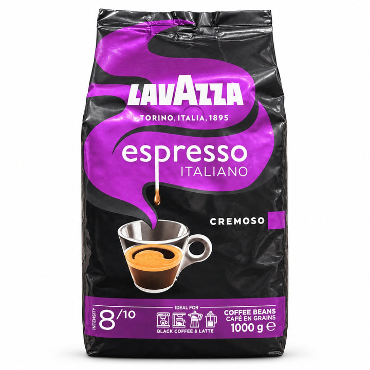 Lavazza Espresso Italiano Cremoso Coffee Beans 1kg