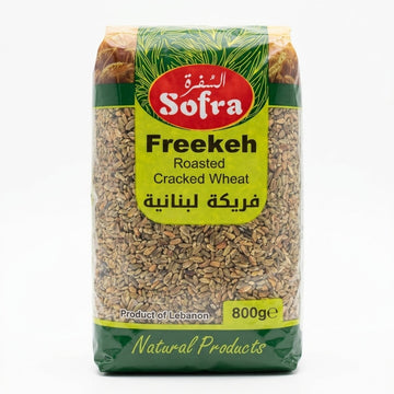 Lebanese Freekeh Roasted Cracked Wheat Sofra 800g