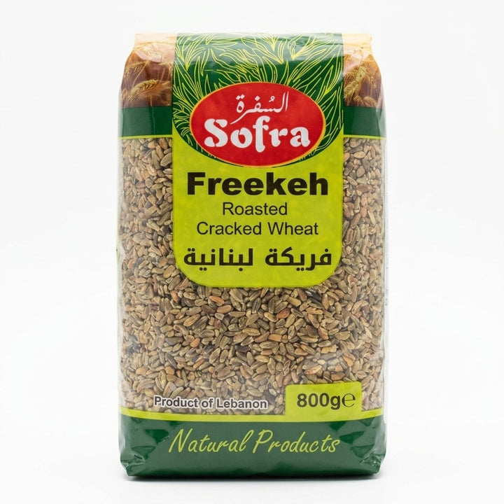 Lebanese Freekeh Roasted Cracked Wheat Sofra 800g