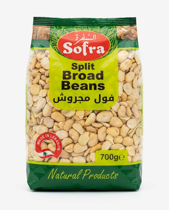 Lebanese Split Broad Beans Sofra 700g
