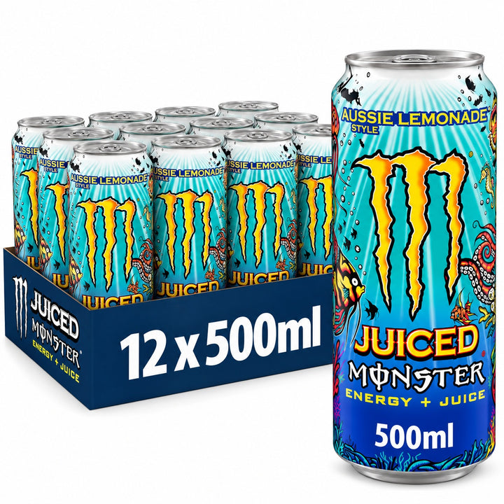 Monster Energy Juiced Aussie Lemonade 500ml X 12