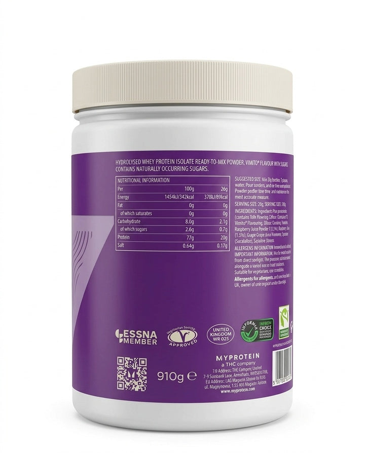 Myprotein Clear Whey Protein Vimto Flavour 910g-1