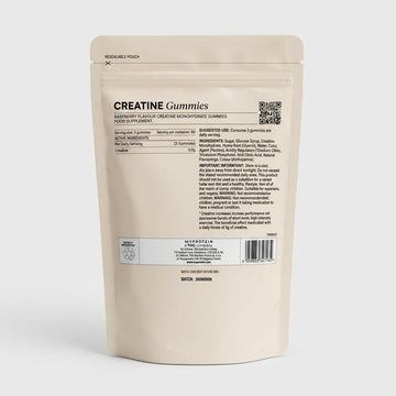 Myprotein Creatine Gummies Raspberry Flavour 180 Gummies-1