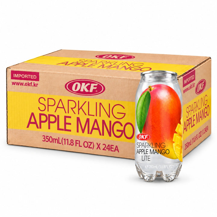 OKF Sparkling Apple Mango Drink 350ml x 24