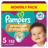 Pampers Premium Protection Size 5, 152 Pack