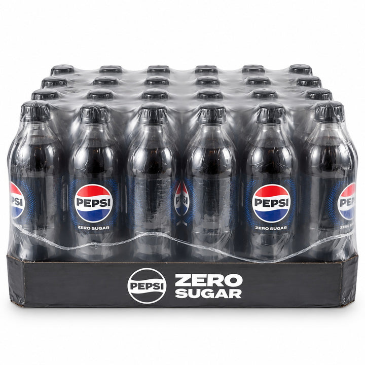 Pepsi Zero Sugar Bottles 500ml × 24