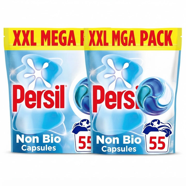 Persil 4 in 1 Non Bio Capsules 2 X 55 Wash