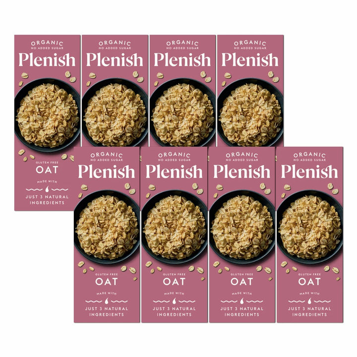 Plenish Organic Oat Milk 8 x 1L